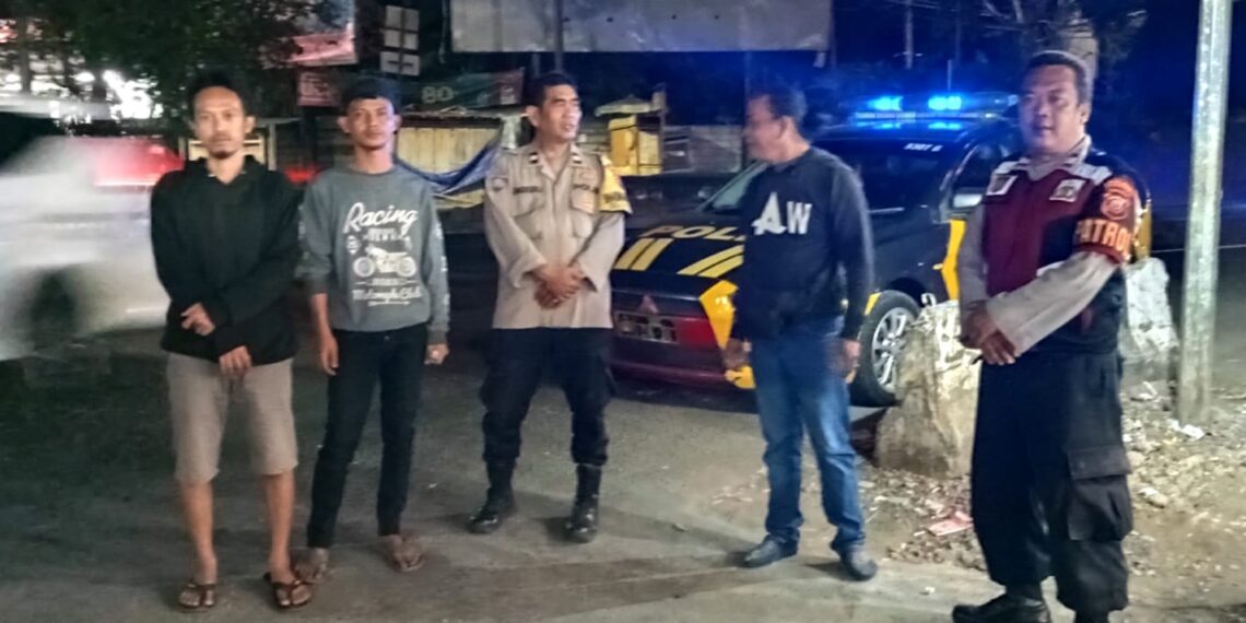 Patroli Dialogis di malam hari  Upaya Polri Ciptakan Kamtibmas
