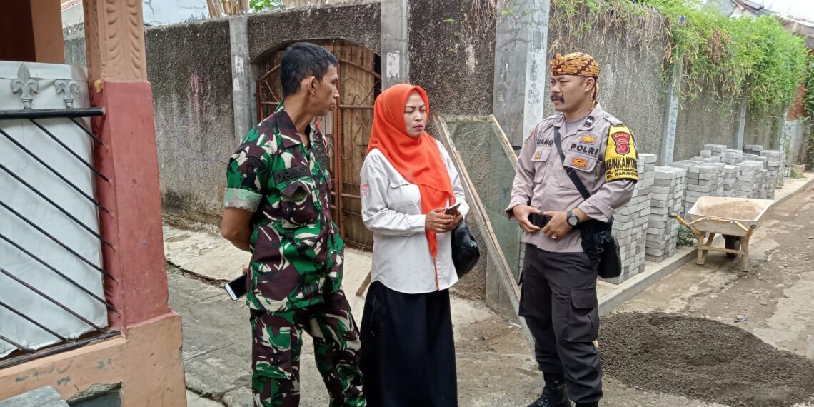 Datangi Warga Langsung, Babinkamtibmas Berikan Himbauan Gukamtibmas