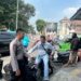 Unit Samapta Polsek Cisaat Ajak Ojek Pangkalan Waspada Pada Kejahatan Jalanan