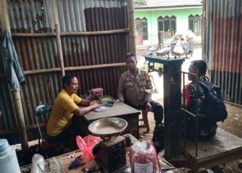 Sinergitas TNI-Polri Sambangi Warga Untuk Tingkatkan Harkamtibmas