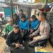 Dialogis dengan Driver Ojek Online,Personil Unit Samapta Polsek Ciaaat  Sampaikan Pesan Kamtibmas