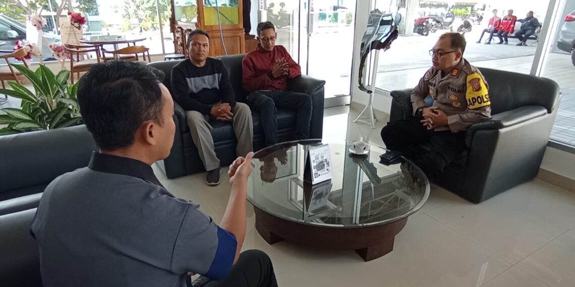 Kapolsek Warudoyong Laksanakan Sambang