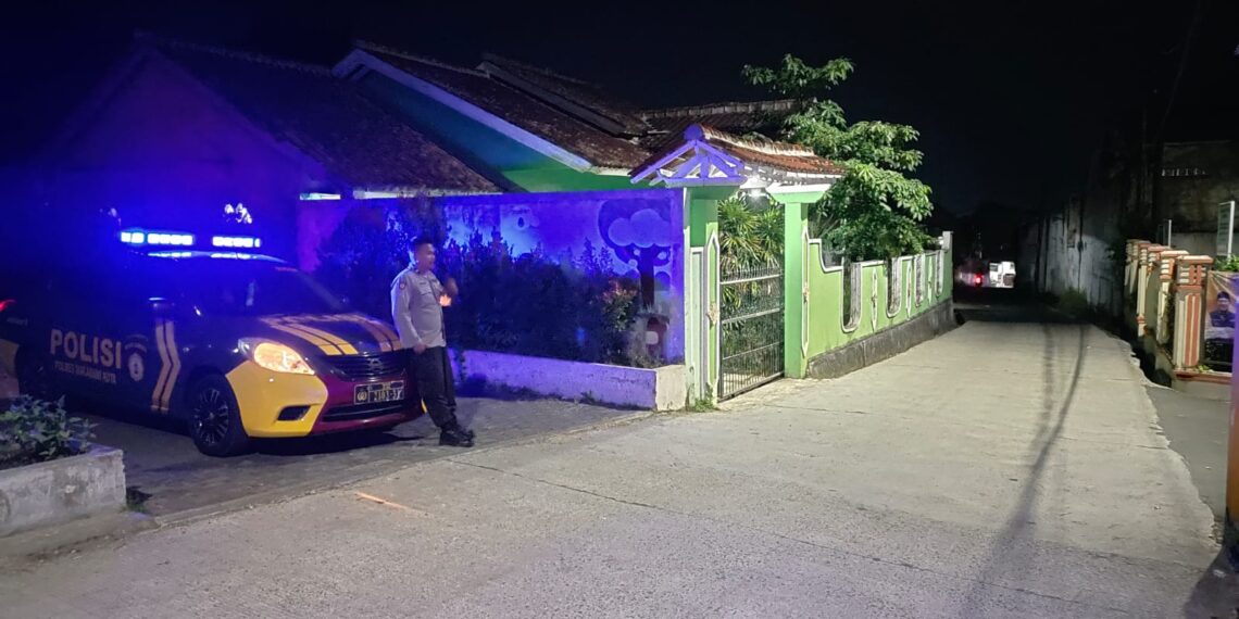 Antisipasi Gangguan Kamtibmas Di Malam Hari, Polsek Citamiang Tingkatkan Patroli Strong Point