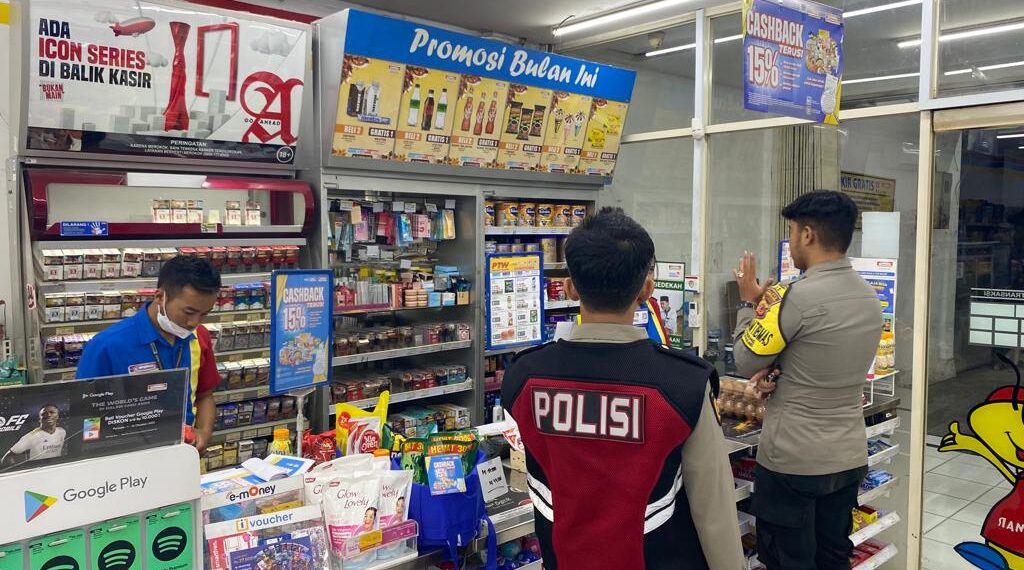 Polsek Citamiang Gelar Patroli KRYD, Antisipasi Terjadinya Gangguan Kamtibmas