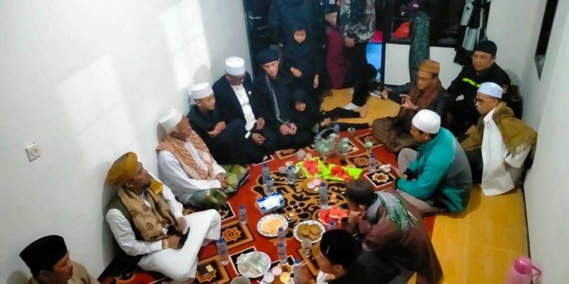 Dalam Rangka Maulid Nabi Muhammad SAW Polsek Sukaraja melaksanakan pengamanan kegiatan Pengajian Umum