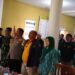Bhabinkamtibmas Polsek Cisaat Hadiri Pelantikan Karang Taruna