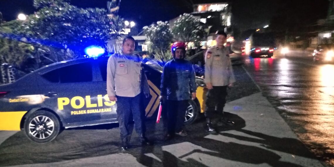 Patroli Strong Point Malam Hari Wujudkan Situasi Kamtibmas Yang Aman