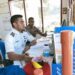 Anggota Unit Samapta Polsek Cireunghas Polres Sukabumi Kota, Laksanakan Patroli KRYD  Ke Stasiun Kereta Api