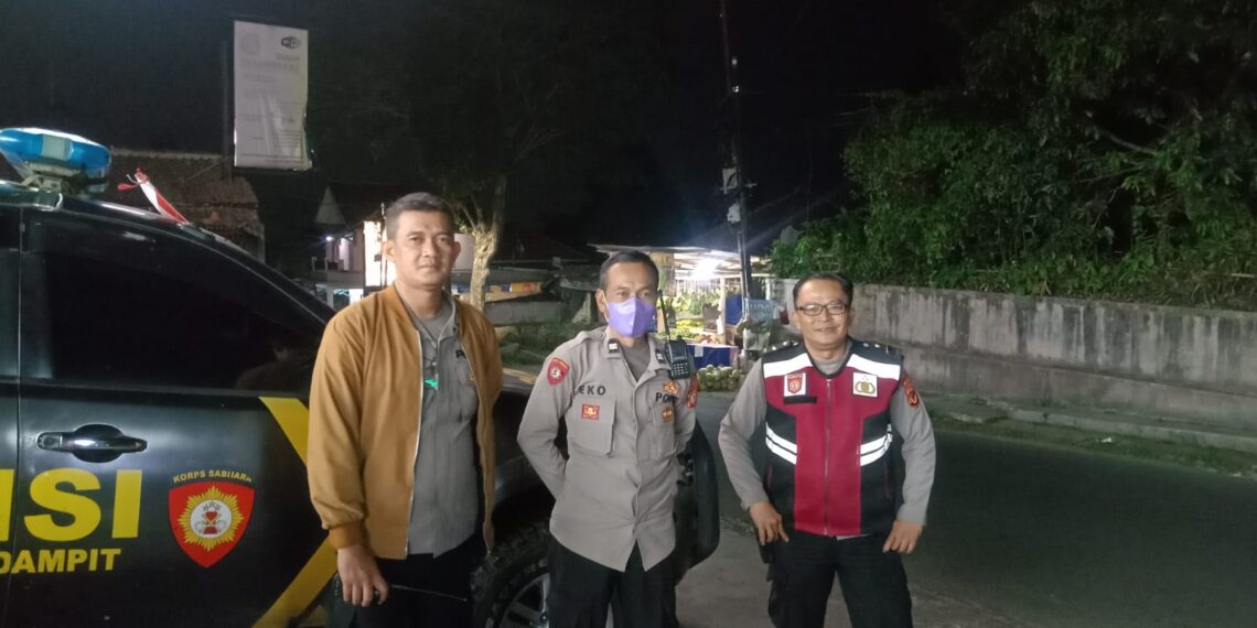Patroli Kegiatan Rutin Yang Ditingkatkan (KRYD) Strong Point Malam Minggu Wujudkan Situasi Kamtibmas Yang Aman