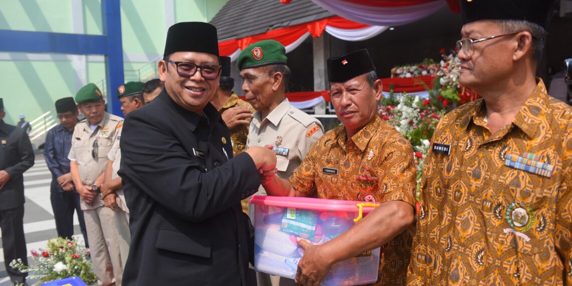 Upacara Peringatan HUT Ke-78 Tentara Nasional Indonesia Tingkat Kota Sukabumi
