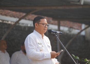 PJ Wali Kota Hadiri Apel di Lingkungan RSUD Syamsudin SH