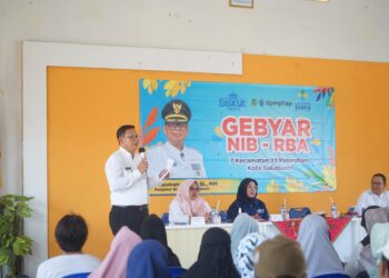 PJ Wali Kota Sukabumi Hadiri Roadshow Gebyar Nomor Induk Berusaha