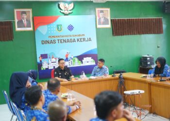 Kunjungan Kerja PJ Wali Kota Sukabumi Ke Kantor Disnaker dan Dinsos