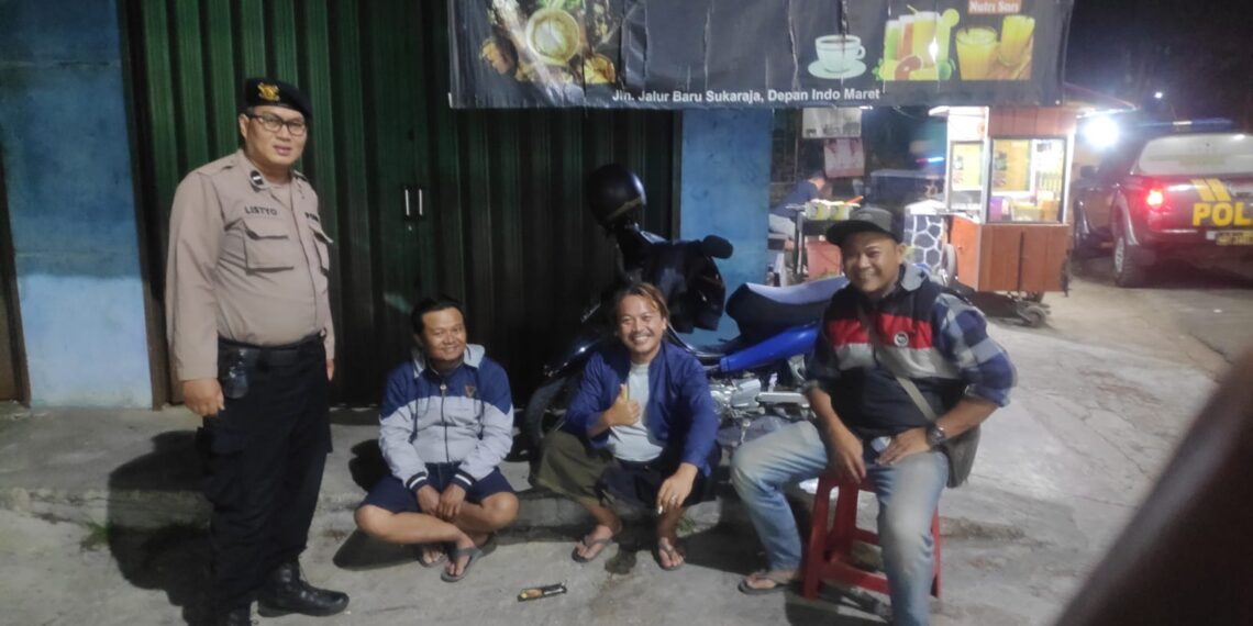 Polsek Kebon  pedes gencarkan Patroli malam cegah Gukamtibmas