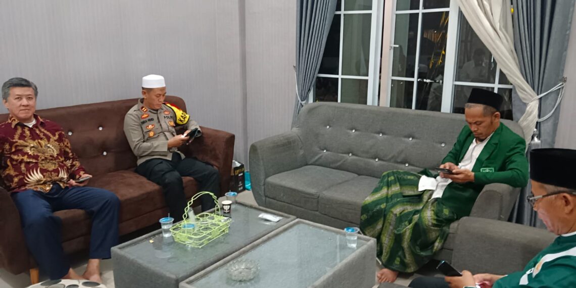 Kapolsek Citamiang hadiri acara Tabligh Akbar dalam rangka Peringatan Hari Santri Nasional