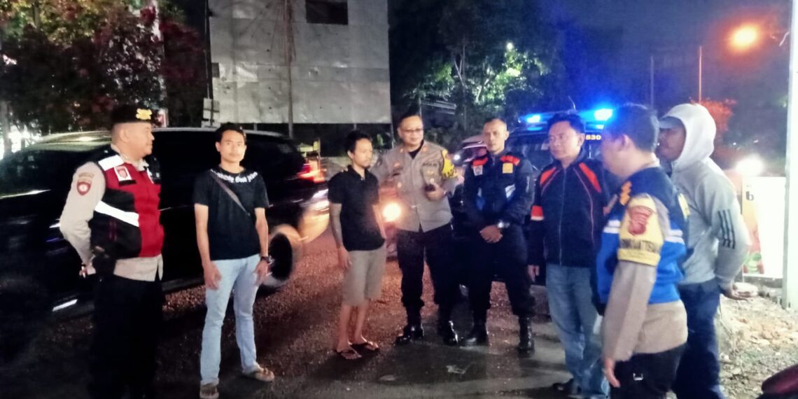 Cegah Kriminalitas, Kapolsek Lembursitu  Pimpin Giat KRYD Antisipasi Malam Minggu
