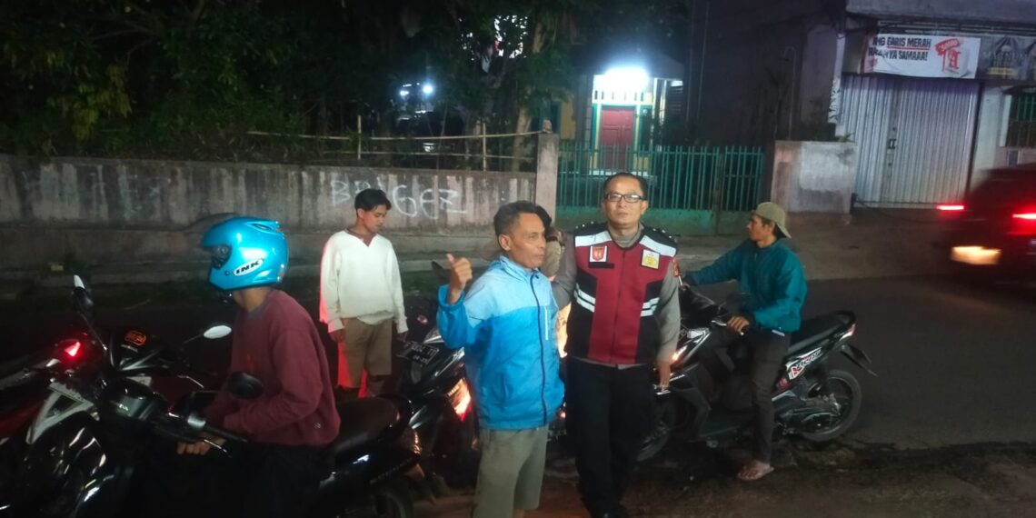 Polsek Kadudampit  Laksanakan Patroli KRYD Malam Hari