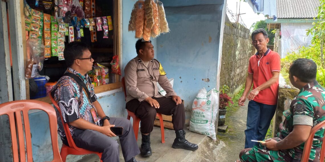 Sambangi Warga, Polisi di Kota Sukabumi Sampaikan Imbauan Kamtibmas