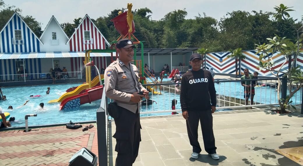 BHABINKAMTIBMAS DESA SUKAJAYA KEC. SUKABUMI SAMBANG DENGAN PETUGAS OASIS