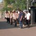 Gelar Apel Pagi Polsek Citamiang Sebagai Bentuk Kedisiplinan.