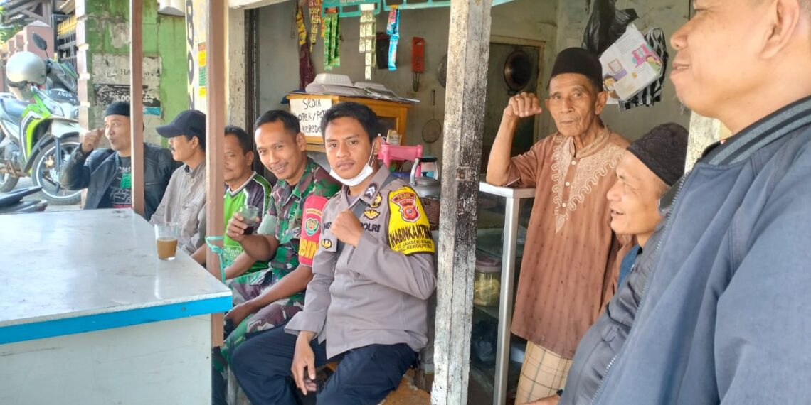 Bhabinkamtibmas Polsek Kebon Pedes dan Babinsa, Rutin Sambang Warga Binaan