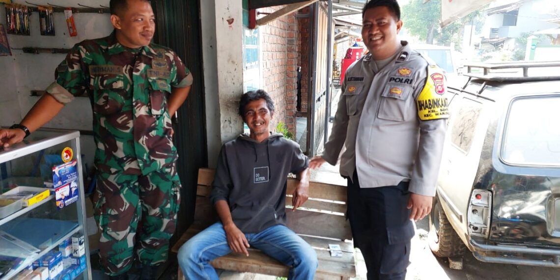 Sambangi Warga, Polisi di Kota Sukabumi Sampaikan Imbauan Kamtibmas