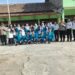 Panit Binmas Polsek Cisaat jadi Pembina Upacara Hari Senin di Sekolah  MI Al furqon  Desa Padaasih