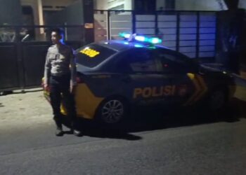 Polsek Cisaat  Antisipasi Kejahatan di Malam Hari