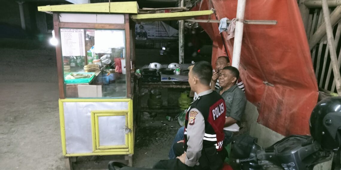 Jaga Situasi Kamtibmas,Unit Samapta Polsek Cireunghas Laksanakan Patroli Malam
