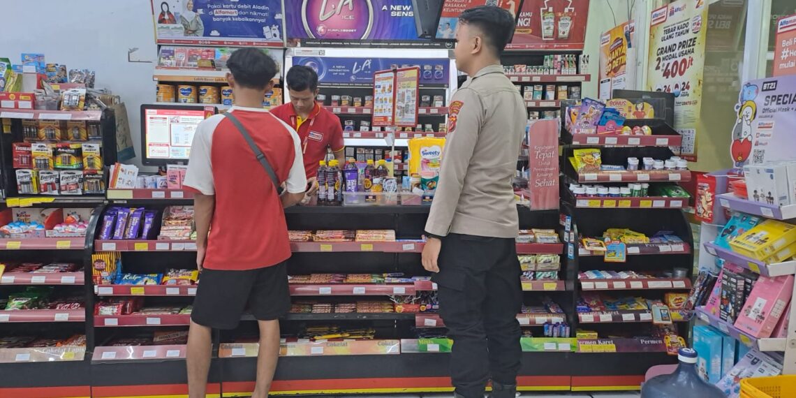 Polsek Citamiang Gelar Patroli KRYD, Antisipasi Terjadinya Gangguan Kamtibmas