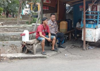 Patroli Dialogis Sampaikan Pesan Kamtibmas Pada Masyarakat Oleh Unit Samapta Polsek Cisaat