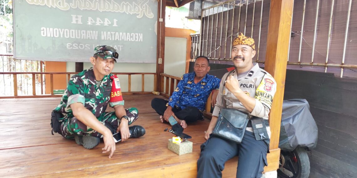 Babinkamtibmas Berikan Himbauan Gukamtibmas