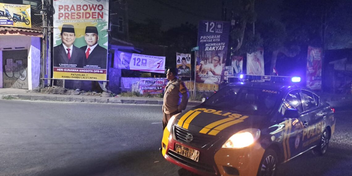 Polsek Citamiang Tingkatkan Patroli Strong Point Antisipasi Gangguan Kamtibmas Di Malam Hari