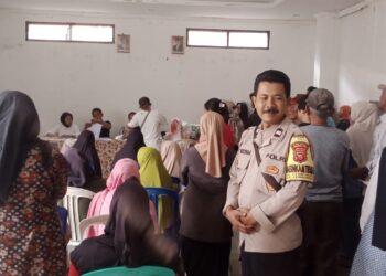 Bhabinkamtibmas Pengamanan dan monitoring Penyaluran Beras