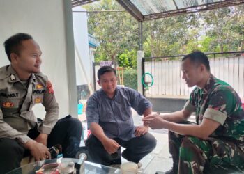 Bhabinkamtibmas dan Babinsa sampaikan pesan kamtibmas