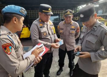 Kegiatan Gaktibplin Dilaksanakan Oleh  Kapolsek dan Ps. Kanit Propam Polsek Sukalarang terhadap seluruh anggota Polsek Sukalarang