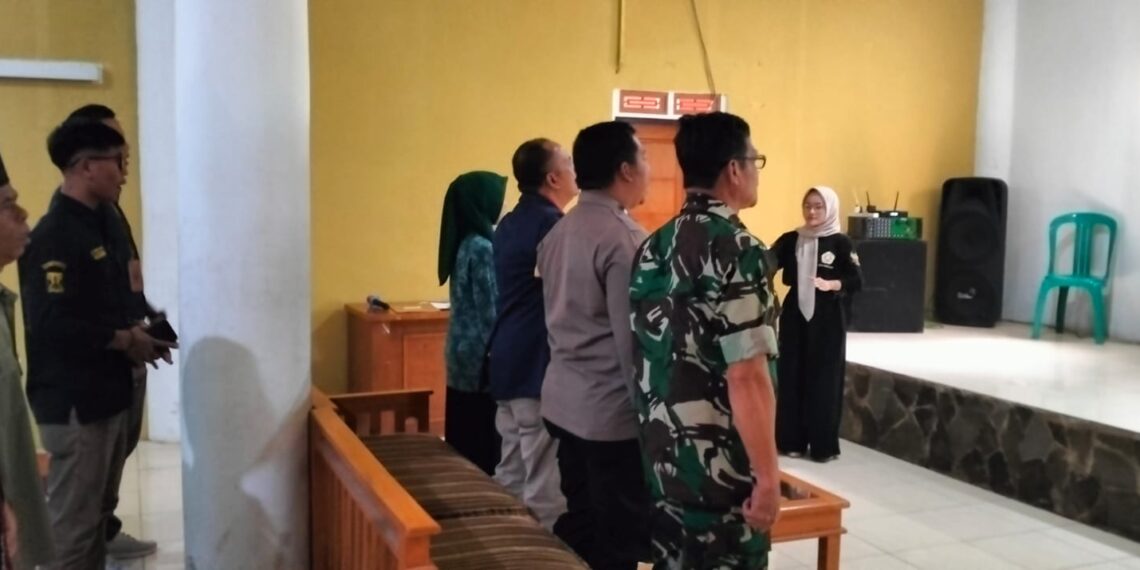 Hadiri Pelantikan Karang Taruna Ini Yang disampaikan Bhabinkamtibmas Polsek Cisaat