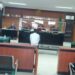 Polsek Gunungpuyuh Lakukan Pengamanan Sidang Perkara Penganiayaan di Kantor Pengadilan Negeri Sukabumi