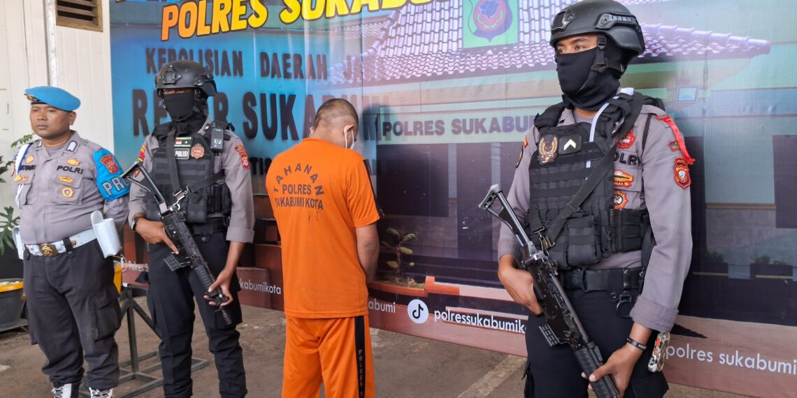 Pelaku yang Aniaya Korban dengan Kunci Kontak Sepeda Motor di Sukabumi Ditangkap Polisi