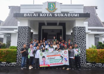 Pelepasan Kontingen Kota Sukabumi Pekan Olahraga PGRI Jabar