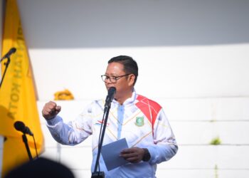 Penjabat Wali Kota Sukabumi Bina Apel Pagi di Bappeda Kota Sukabumi