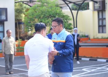 Penjabat Wali Kota Sukabumi Bina Apel Pagi di Bappeda Kota Sukabumi