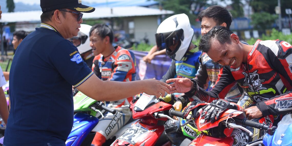 Kemeriahan Road Race Wali Kota Cup 2023 di Terminal Type A Kota Sukabumi