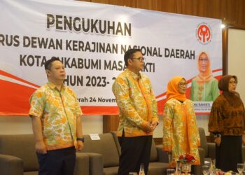 Resmi Dikukuhkan ! Pengurus Dewan Kerajinan Nasional Daerah Kota Sukabumi