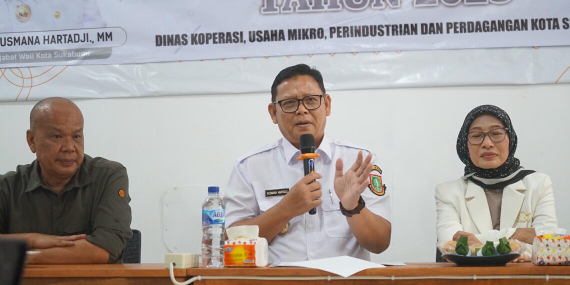 Penjabat Wali Kota Sukabumi Pantau Harga Sembako Pasar Pelita