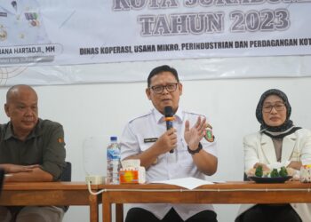 Penjabat Wali Kota Sukabumi Pantau Harga Sembako Pasar Pelita