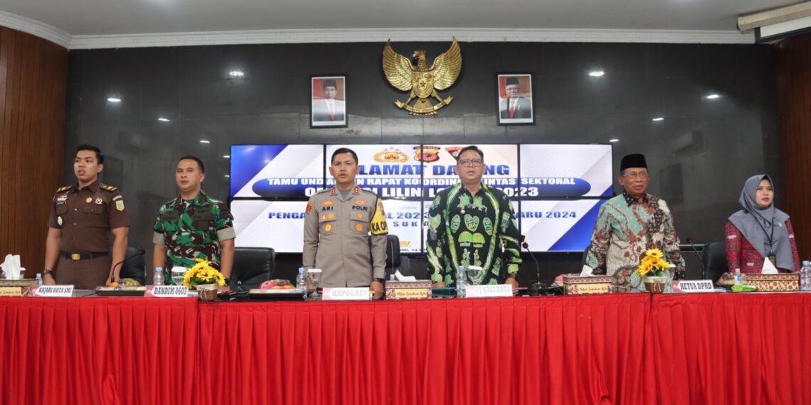 Gelar Rakor Lintas Sektoral, Polres Sukabumi Kota Siap Amankan Nataru