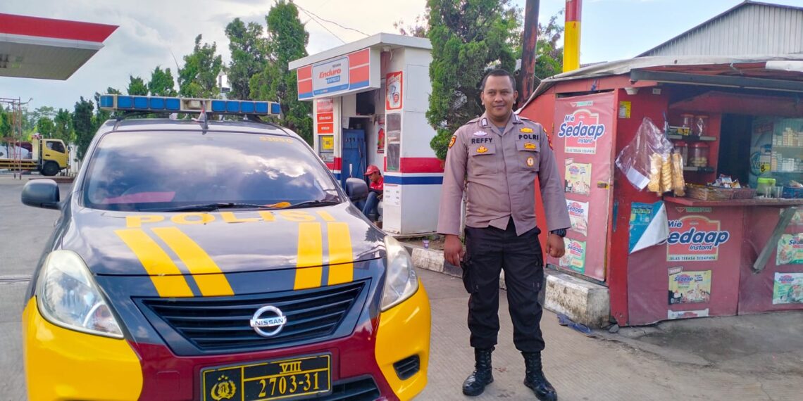 Jelang Pemilu,Unit Samapta Polsek Cisaat  Intensifkan Patroli Dialogis
