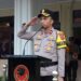 Peringati Hari Kesadaran Nasional, Polres Sukabumi Kota Kibarkan Bendera Merah Putih