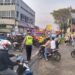 Antisipasi Kemacetan Pagi, Unit Lantas Polsek Sukalarang Melaksanakan Gatur Lalin Saat Jam Masuk Karyawan